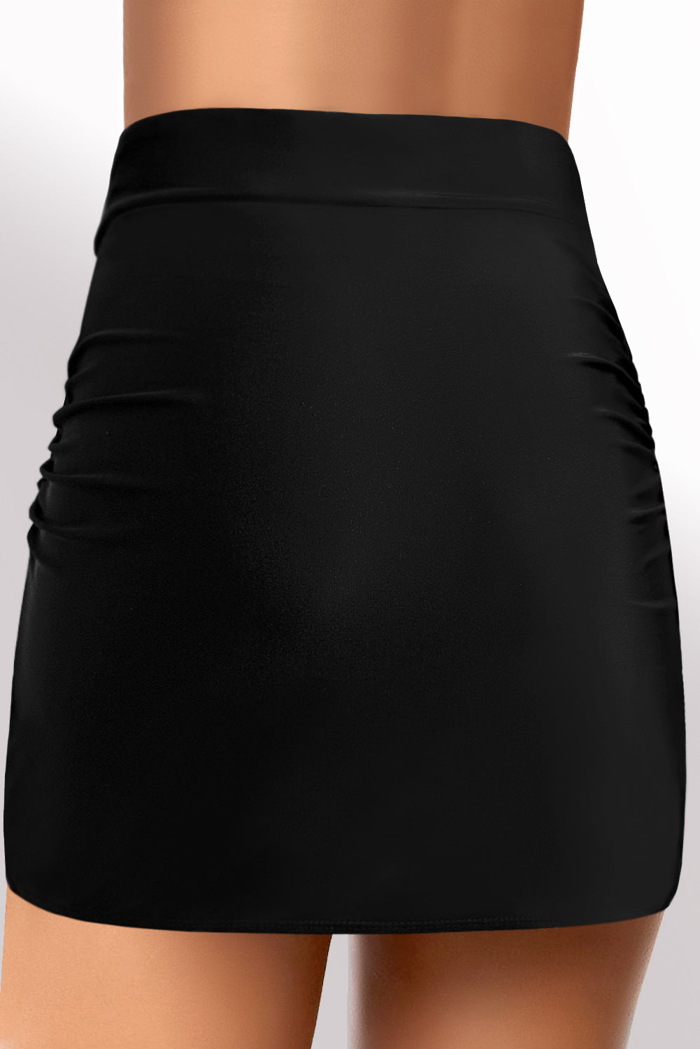 Black Arch Hem Skirt