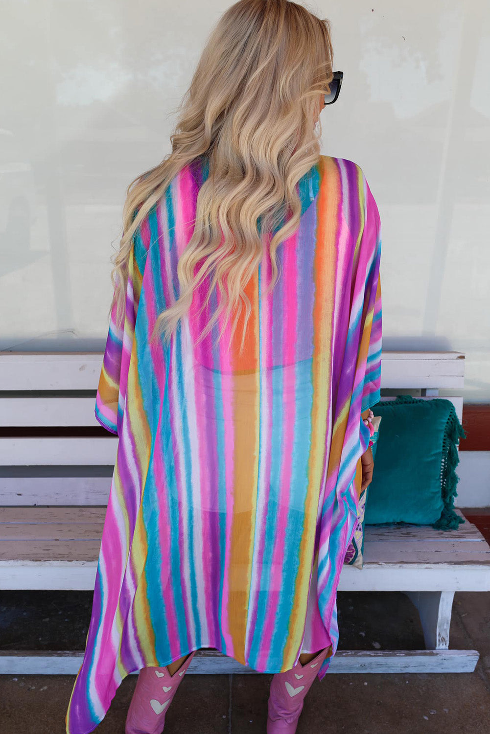 TCU Hypnotoad Striped Kimono