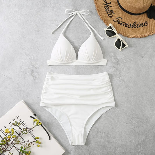 White Two-Piece Swimsuit