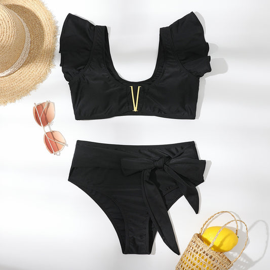 Black Two-Piece Swimsuit